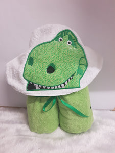 Rex hooded towel
