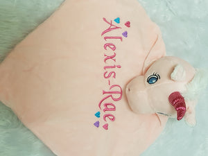 Pink Unicorn  Comforter