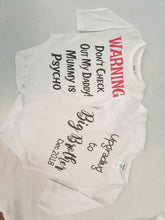 Custom personalized baby suits