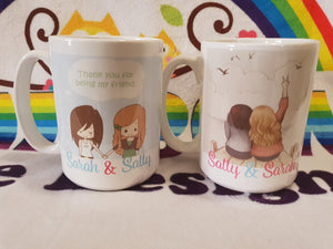 Thank you for being my friend Mug