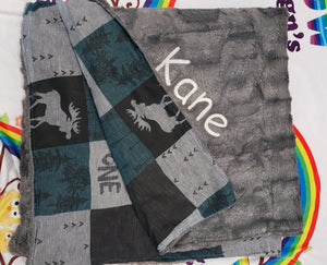 Embroidered Personlized Baby Blankets