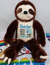 Sloth Bebi Beau Teddy