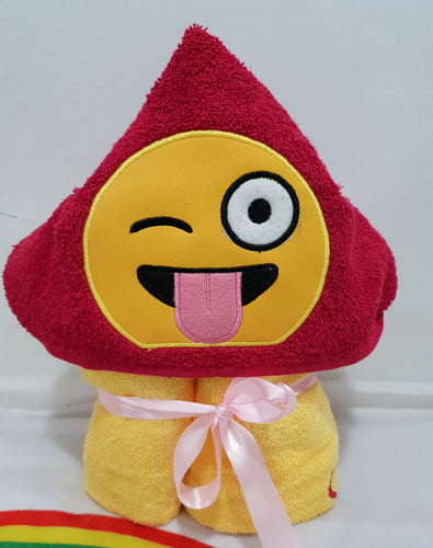 Emoji Hooded Towel