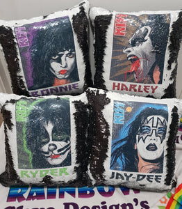 Personalised Sequin Cushions