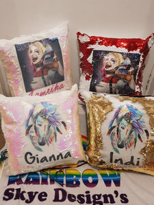 Personalised Sequin Cushions