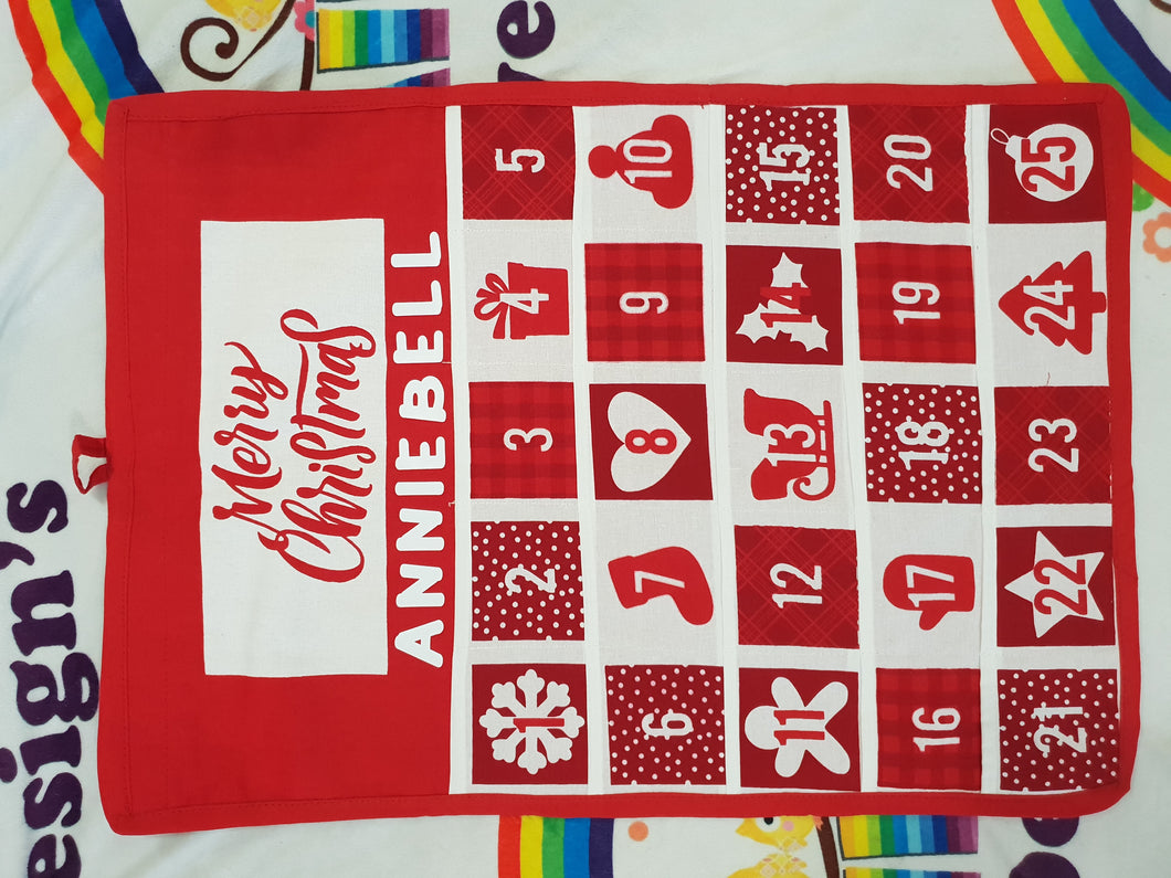 Advent calender personalised