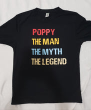 Poppy  the man t-shirt