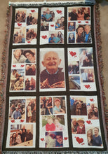 Throw Rug/Blanket (9 panel photo blanket}