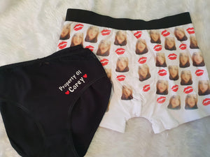 Mens Personalised undies (underwear, jocks,boxers)