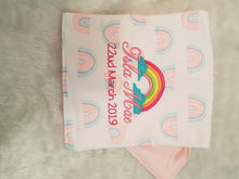 Embroidered Personlized Baby Blankets