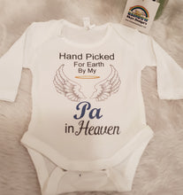 Hand picked for earth baby onesie