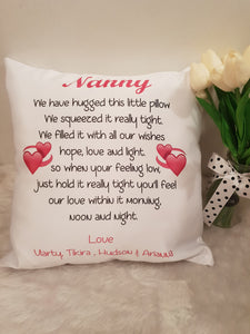 Personalised cushions