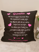 Personalised cushions