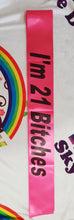 Customized Sashes