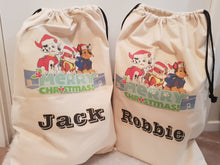 Custom Personalised Xmas Sacks