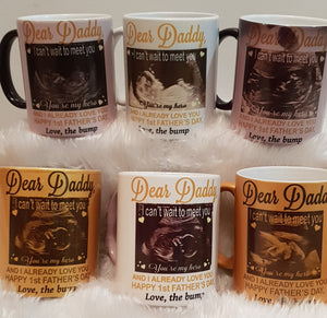 Cant wait to Meet You Daddy Mug