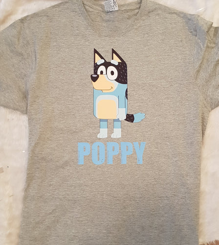 bluey mens tshirt