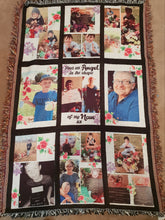 Throw Rug/Blanket (9 panel photo blanket}