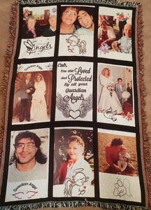 Throw Rug/Blanket (9 panel photo blanket}