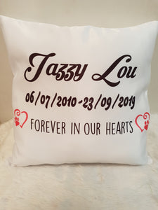 Personalised cushions