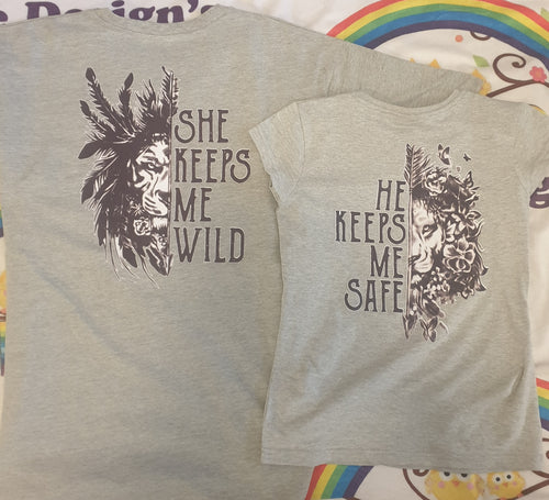 he/she keeps me wild/safe tshirt. singlet , hoodies