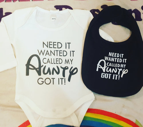 Need it wanted it baby set