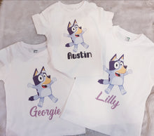 Bluey personalised tshirt