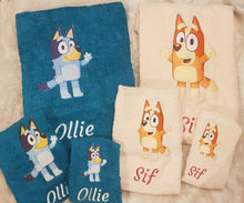 Bluey Personalised towel