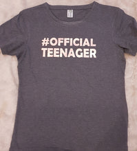 Official teenager t-shirt