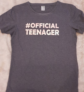 Official teenager t-shirt