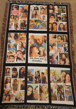 Throw Rug/Blanket (9 panel photo blanket}