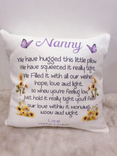 Personalised cushions