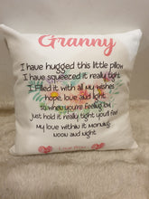 Personalised cushions