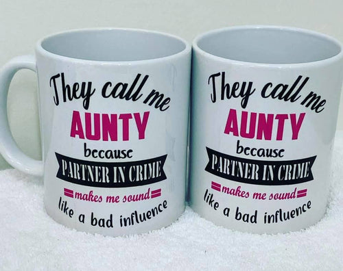 They call me Uncle Partner in Crime Mug