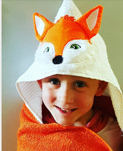 3D Fox Hooded Towel
