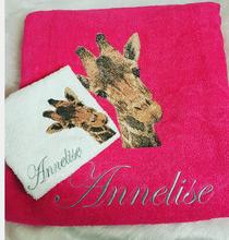 Giraffe Towel Set