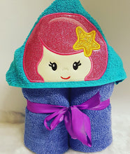 Mermaid & Tail Duo Hooded Towels.