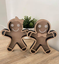 Christmas Gingerbread Man Money/Gift Box