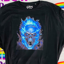 Blue Skull Tshirt