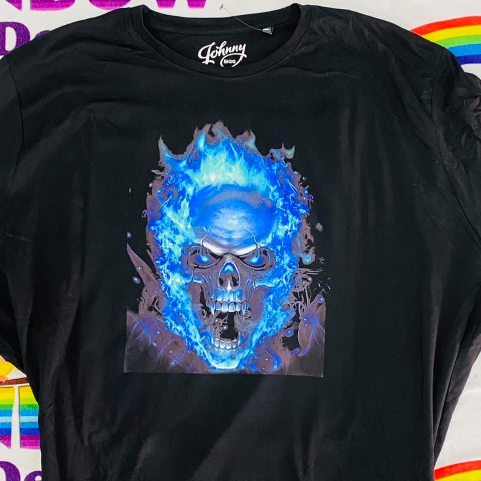 Blue Skull Tshirt