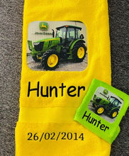 John Tractor towel set