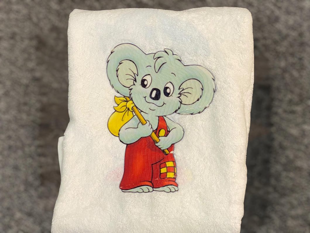 Blinky Bill Koala Personalised Towel