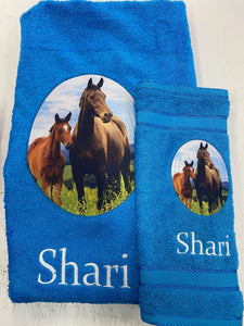 Horses Towel Set