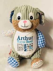 Harlequin Blue Bunny