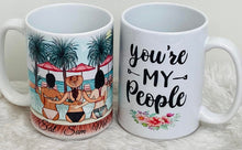 Best Friends Pool Side Scene MUGS