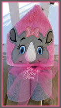 Rhino Hooded Towel