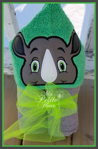 Rhino Hooded Towel