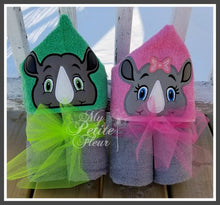 Rhino Hooded Towel