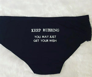 Personalised  womens briefs