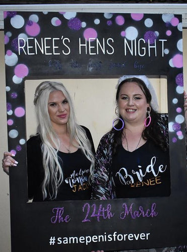 Personlised Wedding/Hens Night tops